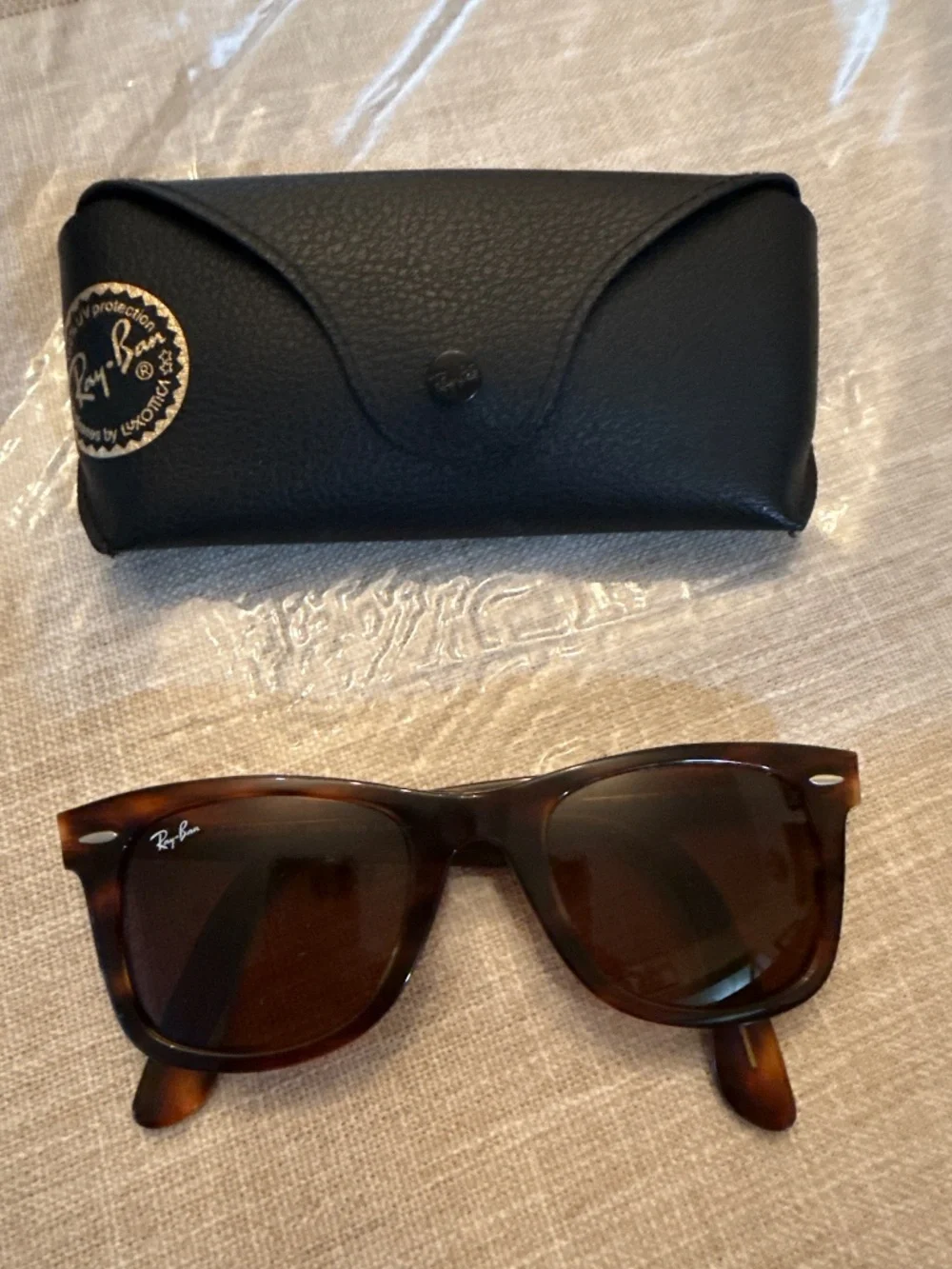 Rayban wayfarerer original tortoise shell